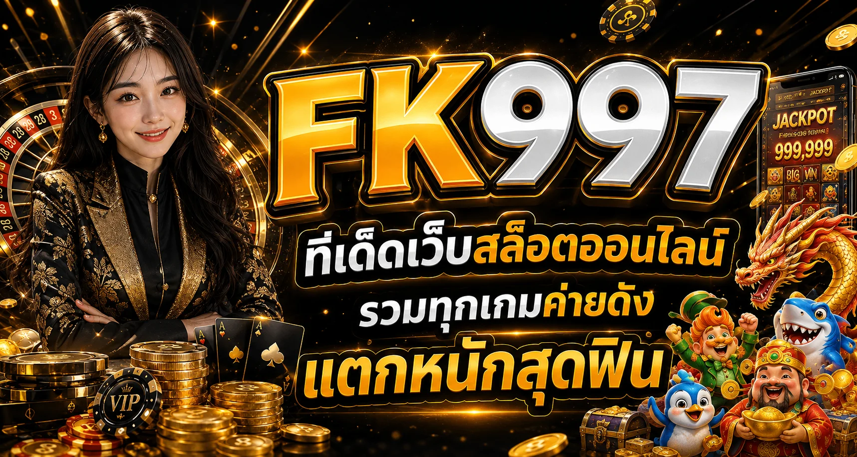 แบนเนอร์ FK997 ทางเข้า สล็อตและคาสิโนออนไลน์